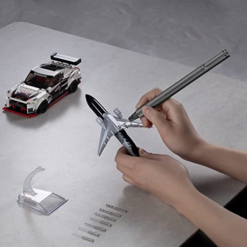 Wowstick nauwkeurige mini-accuboormachine, elektrische voedingsgeleider naar ontwerp van de oplaadbare pen, 280 mAh, met 8 accessoires - Afbeelding 8