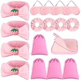 20 piezas kit de noche pijama fiesta chica suministros spa para niñas 4...