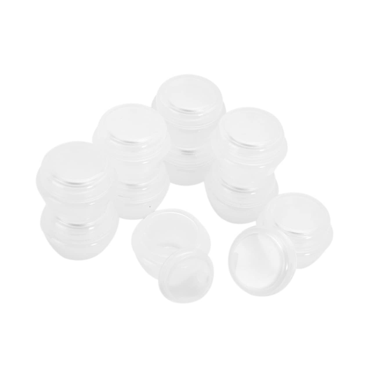 10pcs Mushroom Shape Cream Jars Sealed Lid Travel Containers for Makeup Creams Lotions and Ointments Lightweight and Cosmetic