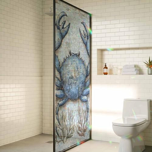 Película decorativa adhesiva para ventana 17.7x78.7 pulg. miniatura 4