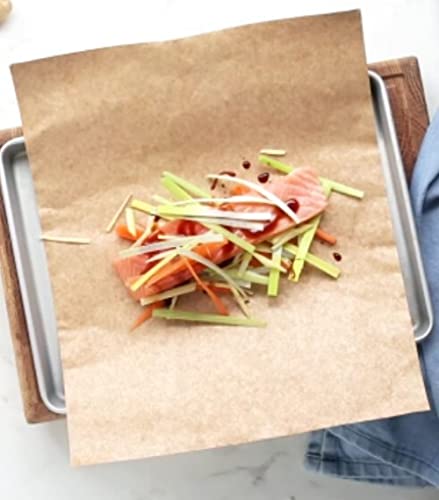 Parchment-Lined Foil 30Cm X 15M Laminated Parchment Food Packing Backed Paper Aluminum Foil Baking Paper 30X15 #TOP5