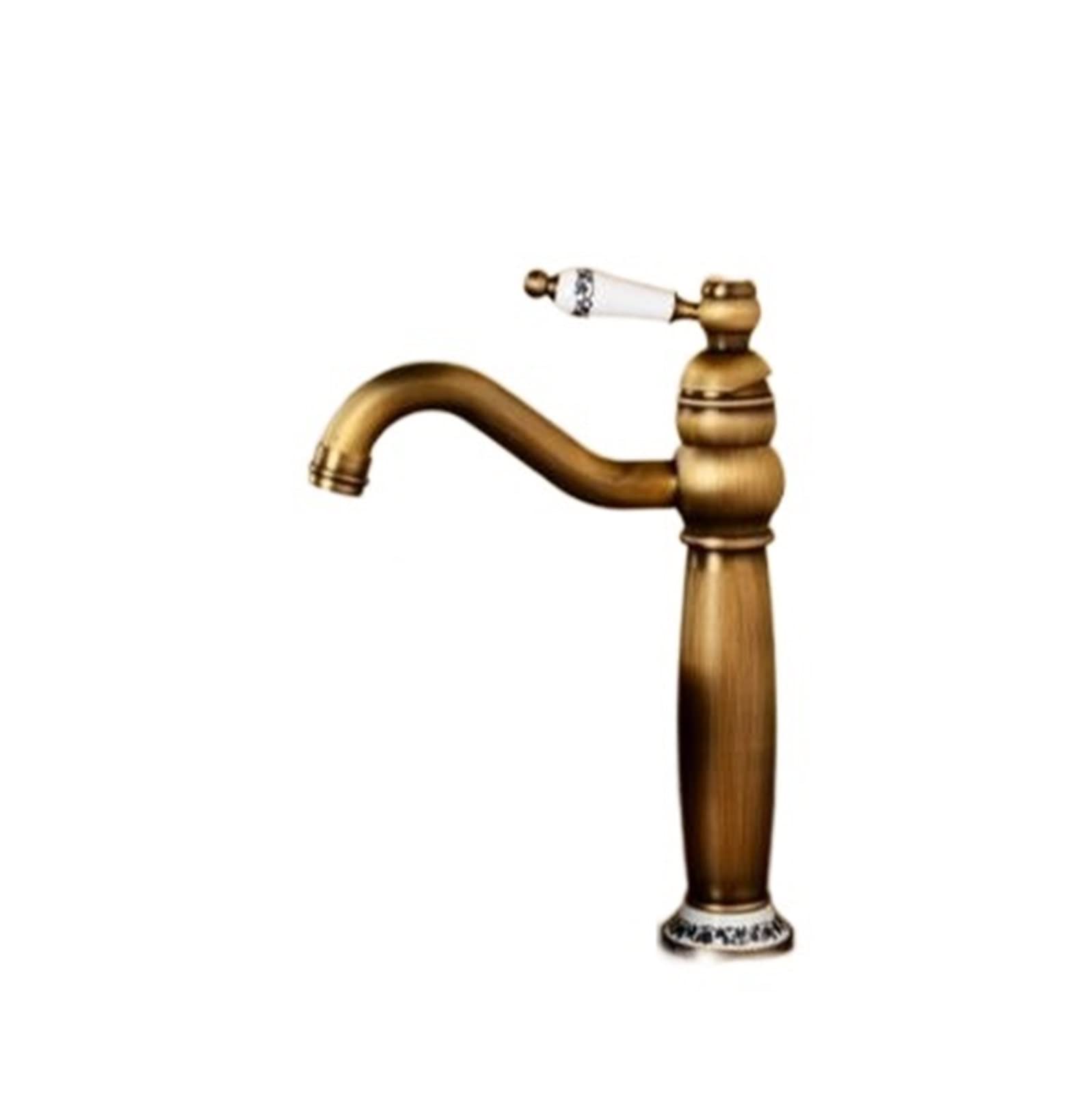 Robinet de bassin laiton fini les fuites avec ce mitigeur bronze en céramique