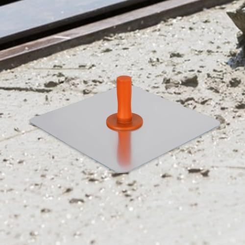 Llana de yeso de aluminio 34.5x11 cm con mango suave para mortero 5