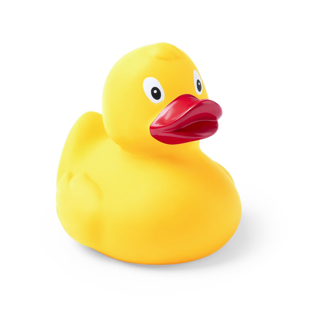 Patito de Goma clásico, patitos para el Baño, baño Bebe, con Certificado de la UE. (Amarillo)