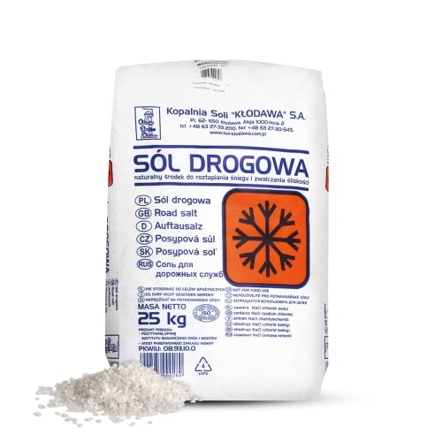 Preisvergleich Produktbild PALIGO Streusalz Auftausalz Straßensalz Tausalz Steinsalz Wintersalz Räumsalz Taumittel Granulat Salz 25kg Sack / 1 Karton