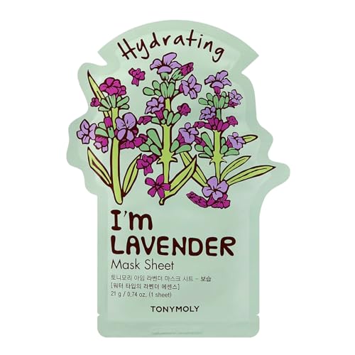TONYMOLY I’m Real Lavender Hydrating Mask Sheet,