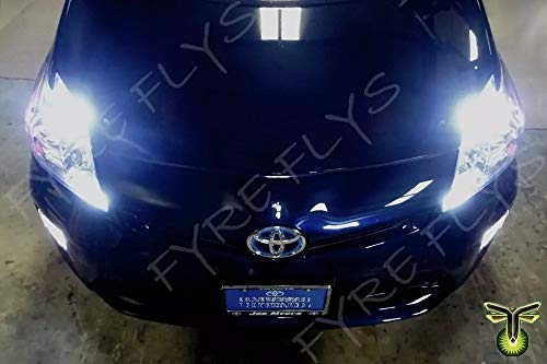 Fyre Flys 2 White T10 194 168 Led Parking Light Bulbs For Toyota Prius Super Bright 6000K Canbus Error Free #TOP7