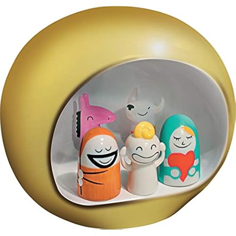Crèche Alessi AMGI10 GD en Porcelaine Cover