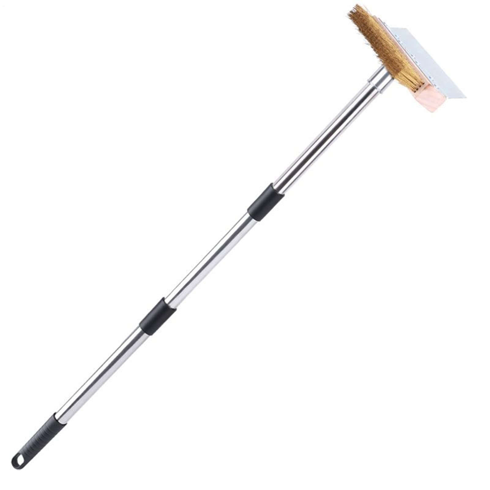 Szczotka Do Pizza Stone Narzędzie do czyszczenia grilli, pieczenia i | Aluminiowa Szczotka Grillowa z Długim Uchwytem Narzędzie Grillowanie I BBQ Dom Restauracja Kuchnia
