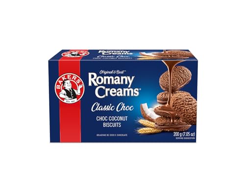 Bakers Romany Creams Original Chocolate | 1 Pack | 200g/ 7 oz | Non GMO | Kosher | Halal |