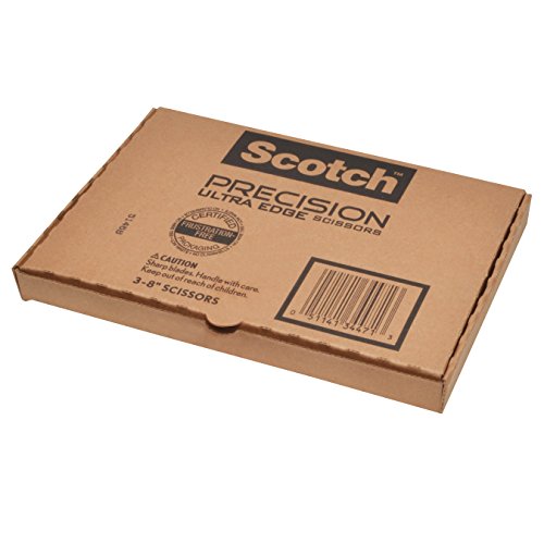 Scotch Tesoura Precision Ultra Edge, 20,3 cm, pacote com 3 (1458-3AMZ-ESF)