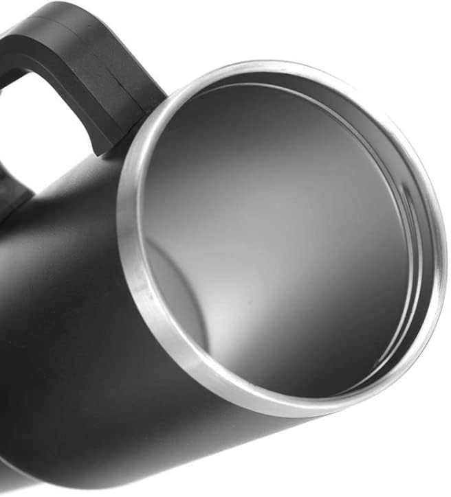 Miniatura 6 de Pen Kit Mall - Taza aislada de 40 onzas con asa para agua, café, bebidas frías y calientes | Diseño de acero inoxidable de doble pared, pajita