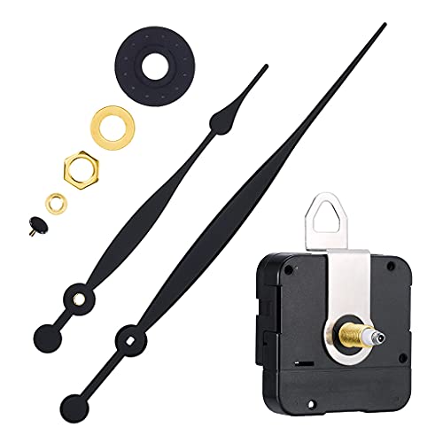 High Torque Wall Clock Movement Mechanism With 8 Inch Long Hands Repair Tool Replacement Parts