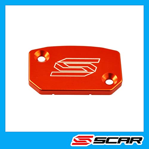 Couvercle maitre cylindre embrayage étanche pour TM Brembo Junior orange SCAR