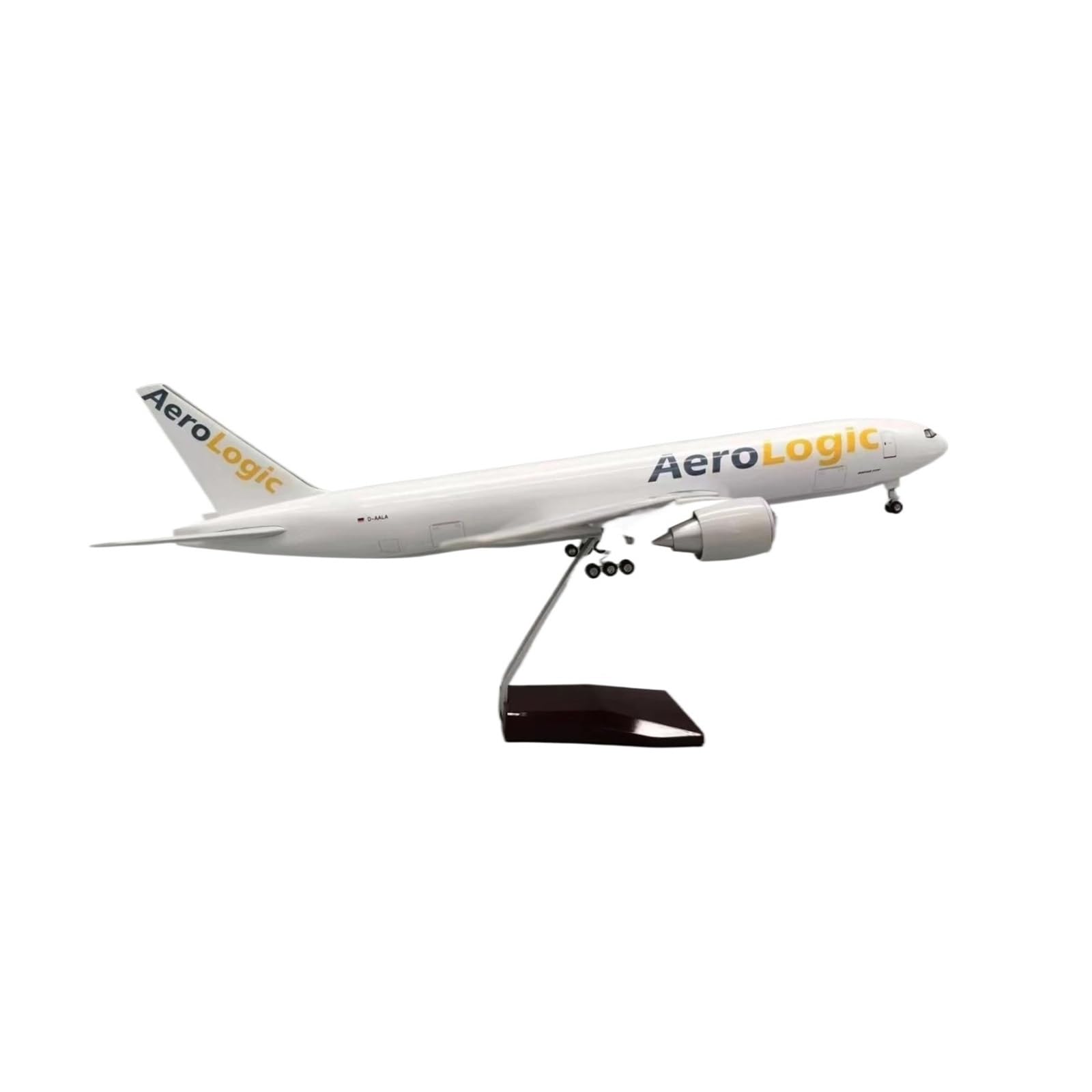 Avión de transporte B777-200 Aerologic escala 1/142 de resina fundida 8