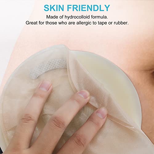 Vlookup Ostomy Barrier Strips [Pack Of 20], Elastic Barrier Strips For Colostomy Bags, Latex-Free Skin Barrier Strips,Hydrocolloid Ostomy Extenders,Waterproof Half Rings For Sealing Ostomy Bag #TOP4