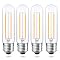 Dimmable T10 Frosted LED Bulbs,6W LED Tubular Edison Bulbs 60 Watt Equivalent,600LM,Daylight Dimmable T10 Frosted LED Bulbs,6W LED Tubular Edison Bulbs 60 Watt Equivalent,600LM,Daylight