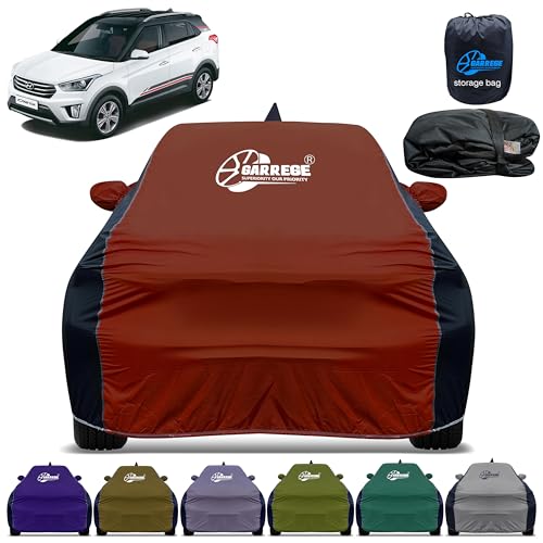 Image of Car Cover for Hyundai Old Creta All-Weather & Scratch Protection with Mirror & Antenna Pockets | Washable Fabric | Custom Fit | Premium Multicolor | We Send Any One Color from Showing Image