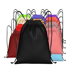 Black Drawstring Backpacks Bag