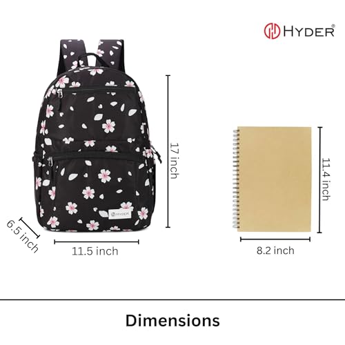 Image of HYDER Daisy 25L Cute & Stylish College Bag for Girls | Padded Laptop Compartment | School, College, Office, Travel & Tuition Bag for Women | Durable Backpack