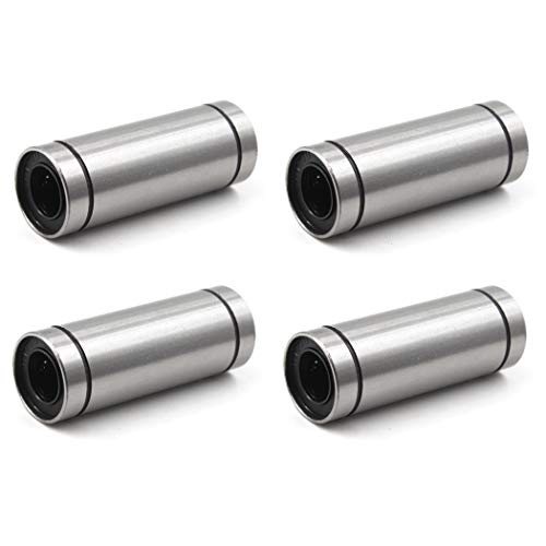 LM12UU - Cojinete de bolas lineal largo 12 x 21 x 57 mm para impresora 3D, 4 unidades Cover