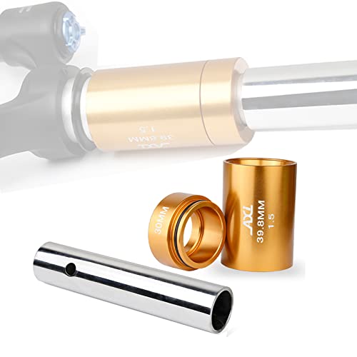 Mimoke Bicycle Front Fork Tool Setter Installation Bicycle Fork Crown Mounting Tool Aluminium Alloy, gold, 30mm