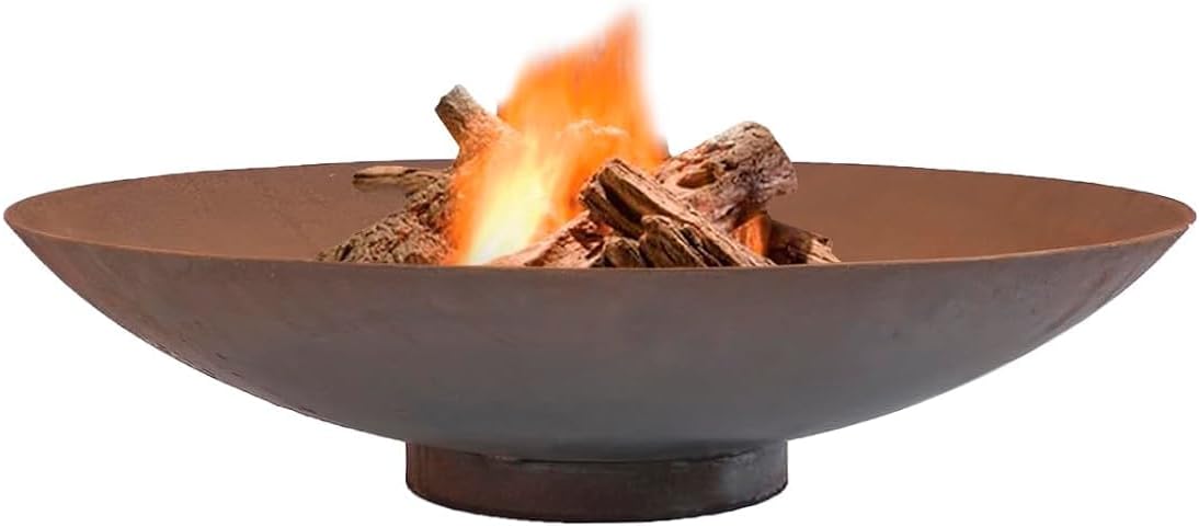 Corten Steel Firebowl (31" Diameter)