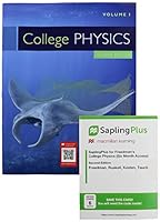 College Physics 2e Volume 1 & Saplingplus for Freedman's College Physics (Six Month Access) 2e 1319195830 Book Cover