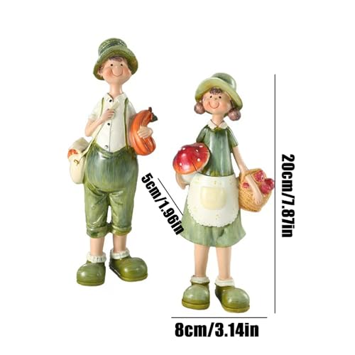 Cadeau maison art résine de haute qualité, statuette décorative élégante pour bureau - 6