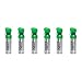 95% Pure Pocket Sized Oxygen Supplement, Portable Canister of Clean Oxygen, Increases Endurance, Recovery, Mental Acuity and Performance (5 Liter Canisters, Natural, 6-Pack)