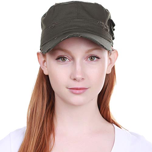 Image of KB-Ethos Cadet Army Cap Basic Everyday Military Style Hat (Now with STASH Pocket Version Available)