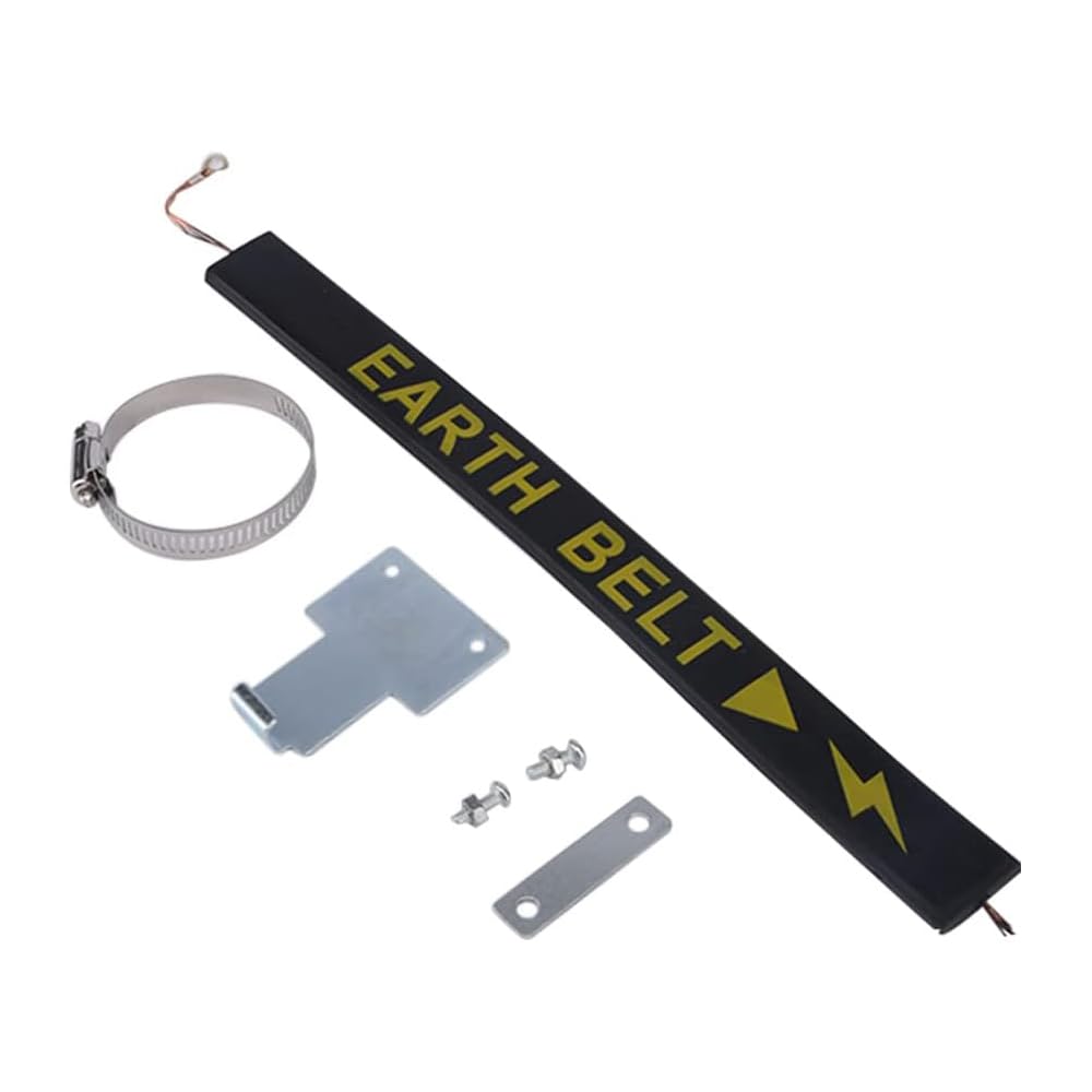 XIZHID Car Anti Static Strip for Ford EcoSport Zubehör 2013-2022, Electrostatic Belt Strap, Vehicle Earth Belt, Discharge Wire, Conductive Weatherproof Rubber,Black