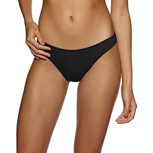 Seafolly Women's Standard High Cut Pant Bikini Bottom Swimsuit, Active Black, 6 Us #TOP12