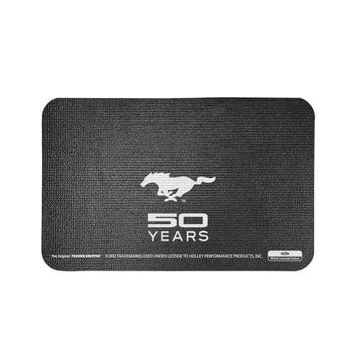 Fender Gripper Fender Cover with Ford 50Th Anniversary Mustang Logo | Officially Licensed by Ford Motor Company | Universal Fit | Standard Size 22