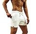 LOBBO Fleece Men's Workout Short Gym Shorts