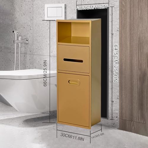 Stainless Steel Recessed Shower Nich with Built-in Trash Can(25.4X11.2IN) by SLVUAFRN - Used condition - Image 3