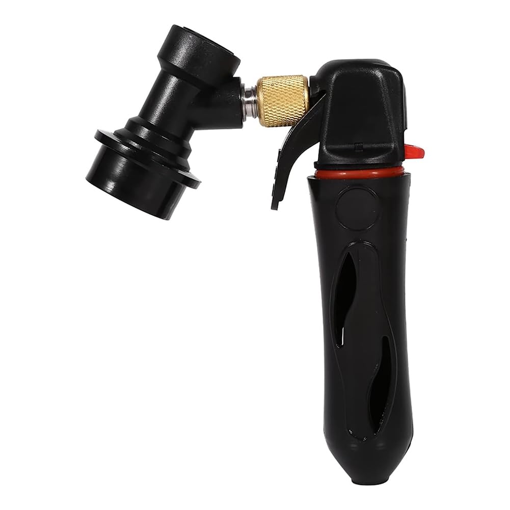 Nxyupv Portable Co2 Charger Injector Ball Lock Gas Disconnect Compact Beer Wine Soda Charger Fitting HomeBrew Beer Kegs Draft Beer Dispenser CO2 Injector