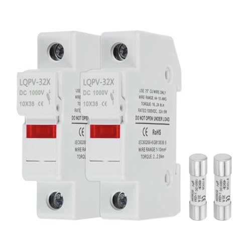 Porte-fusible rail DIN MECCANIXITY pour couper les surcharges et protéger vos panneaux