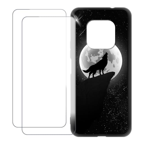 UOGNADGD Huawei Ffalcon FF1 �Ƃ̌݊������� �J�X�^���J���t���P�[�X�{�����K���X�ی�t�B����2���t�� ? �Ռ��z�������h�~ (�T 4)