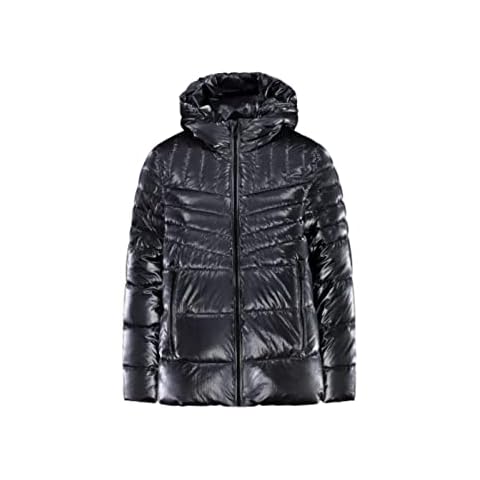 CMP Girls' Shine Nylon Jacket in Titanium Cover