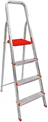 Escada 4 Degraus Alumínio 120kg Botafogo