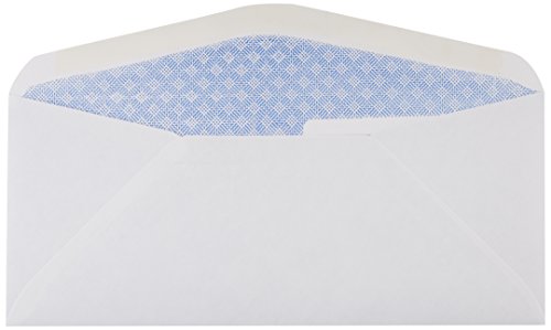 Amazon Basics #9 Double Window Security Tinted Envelopes, White, 500 Ct #TOP3