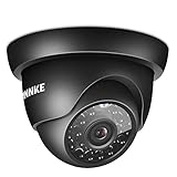 ANNKE 720P Security Camera HD TVI/AHD/CVI 3-in-1 CCTV Camera with IP66 Weatherproof Indoor and Outdoor Use, Clear 66ft/20m Night Vision