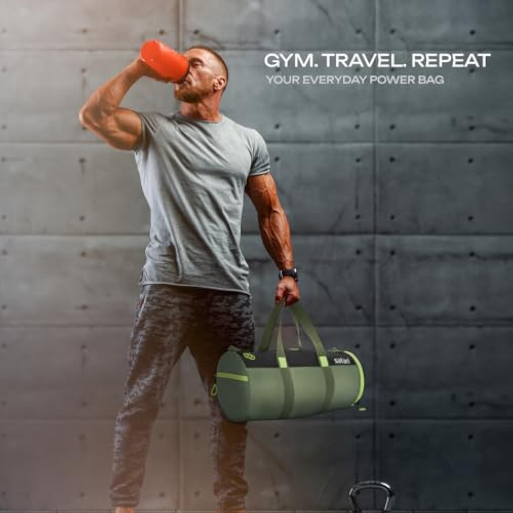 Trainer Duffle Bag with Shoe Compartment, Unisex