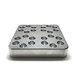 MakerShot .38 Special / .357 Magnum Revolver Range Loading Block, 6 Shot - Large