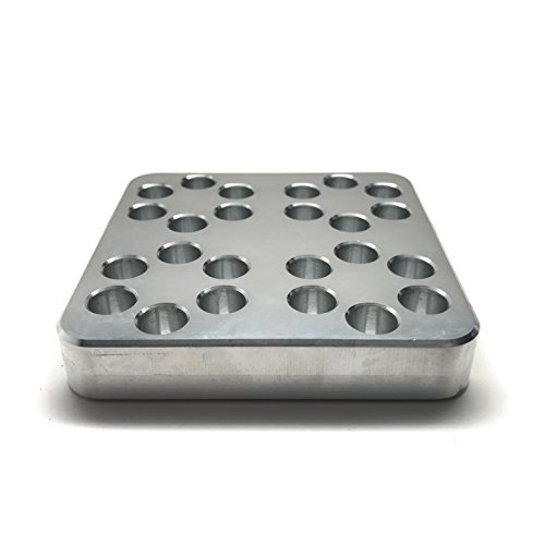 MakerShot .38 Special / .357 Magnum Revolver Range Loading Block, 6 Shot - Large