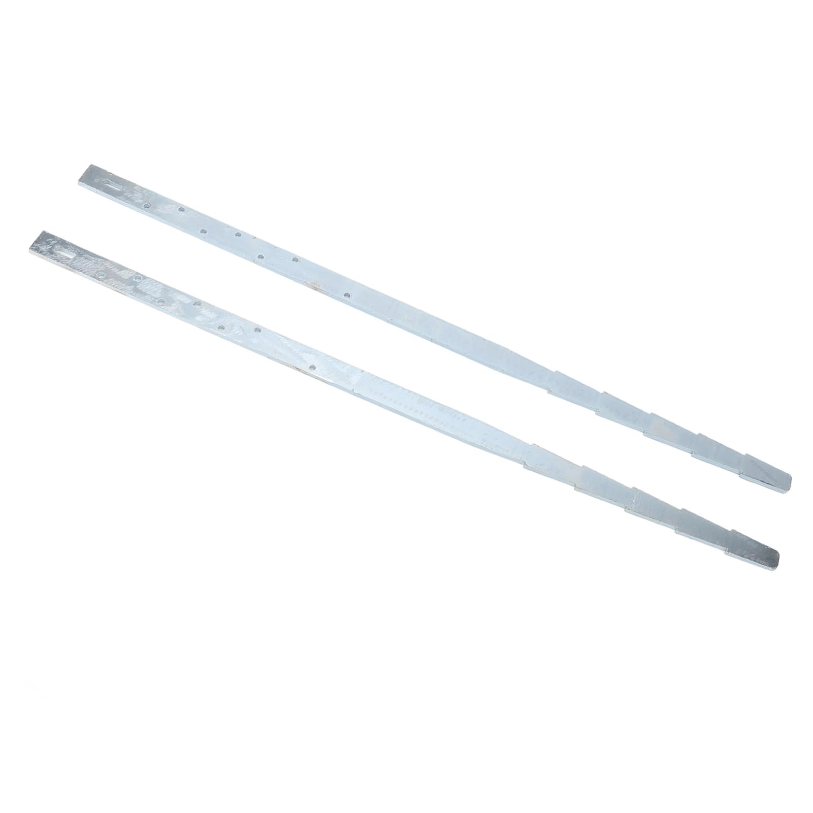 Estacas de Reparación de Postes de Cerca, Acero Resistente para Soporte de Cerca de Madera, Fijación Duradera de 74 Cm para Cercas Inclinadas