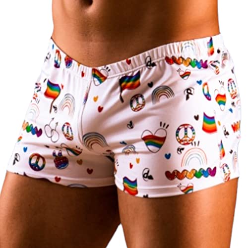 Pali Sexy Mens Gay LGBT Pride Premium Quality Print Swimsuit Swim Brief Trunks Bathing Suit2