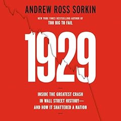 1929 Audiolibro Por Andrew Ross Sorkin arte de portada