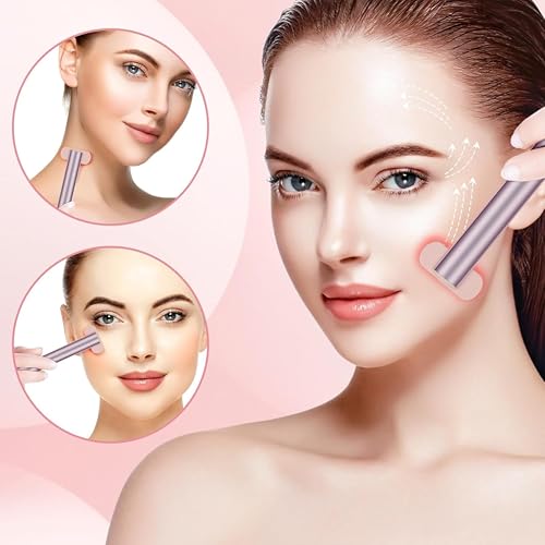Image of Concepta Red Light Therapy for Face | 4‑in‑1 Skincare Tool with EMS Microcurrent & Vibration | Rechargeable Face Massager Machine for Facial & Eye Care